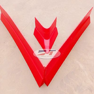 加工定制犁煤器刮刀 三角形可變槽角式犁煤器刮刀 卸料犁刀